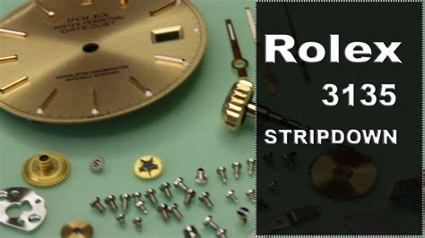 Rolex Calibre 3135 Stripdown. See whats inside this Oyster